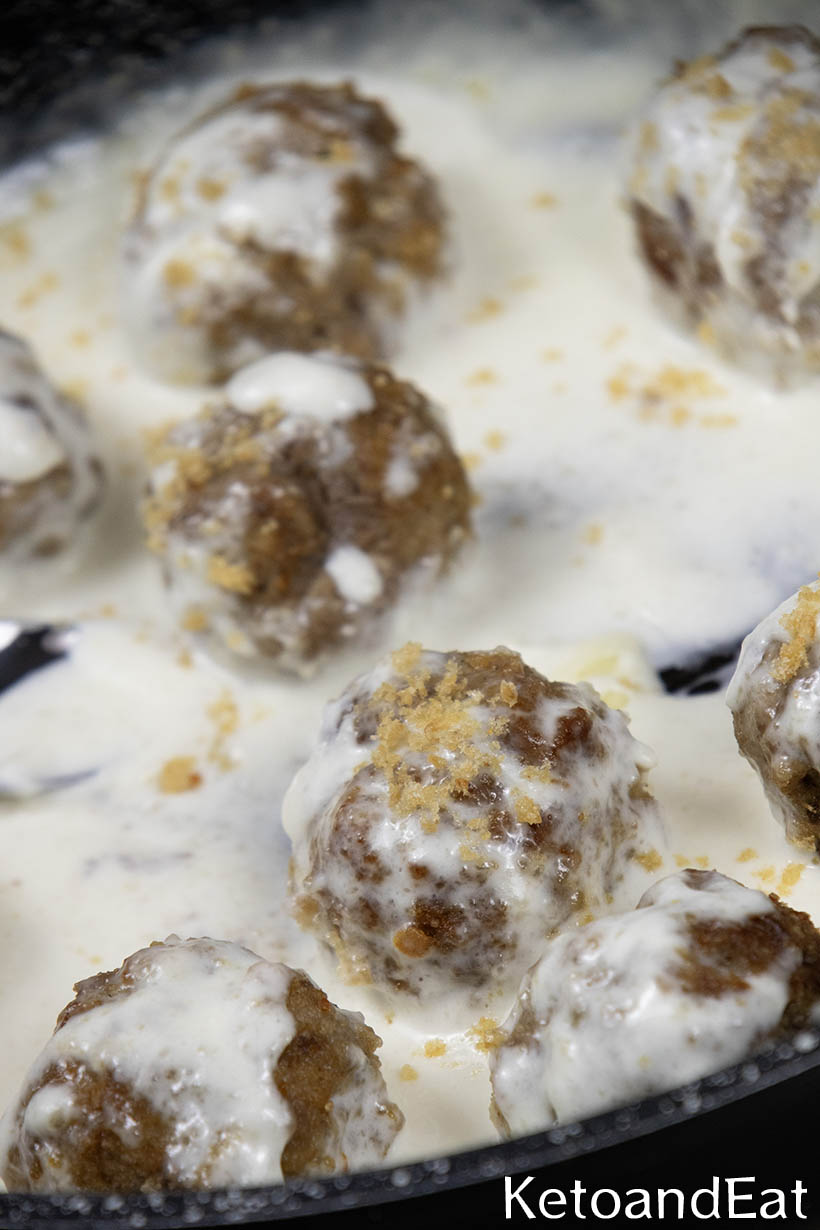 Carnivore Creamy Meatballs