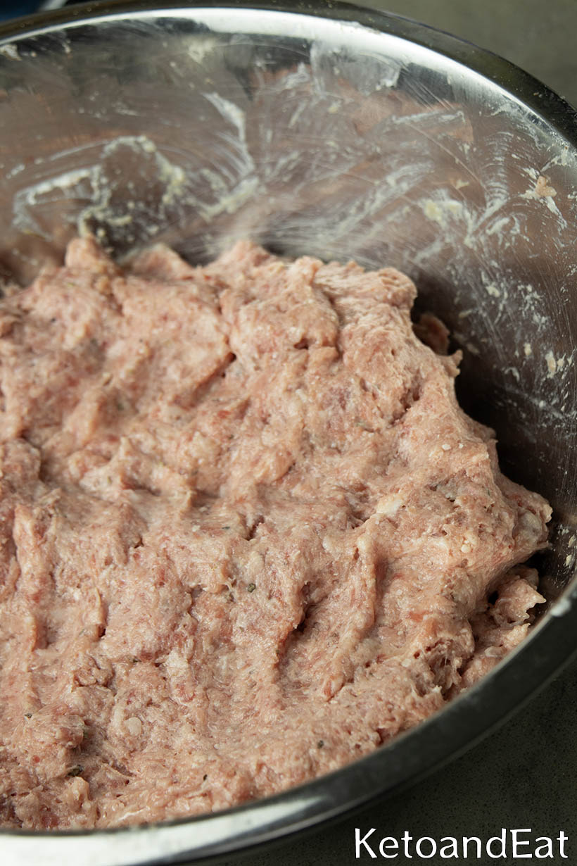 Carnivore Creamy Meatballs combined