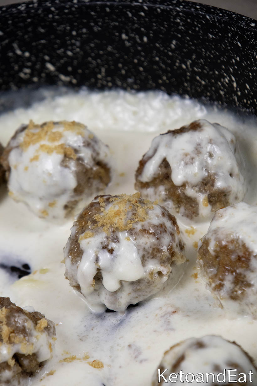 Carnivore Creamy Meatballs