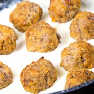 Carnivore Creamy Meatballs