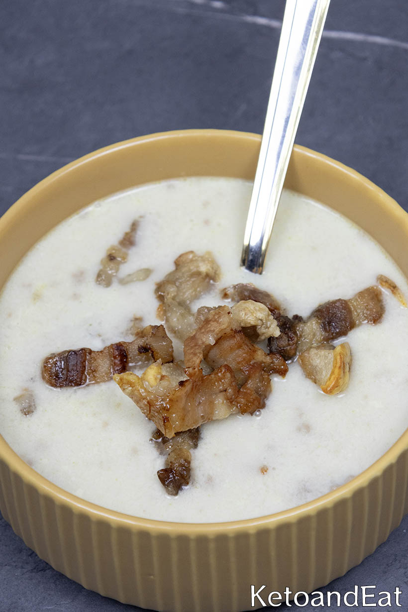 Carnivore Creamy Sausage Soup 