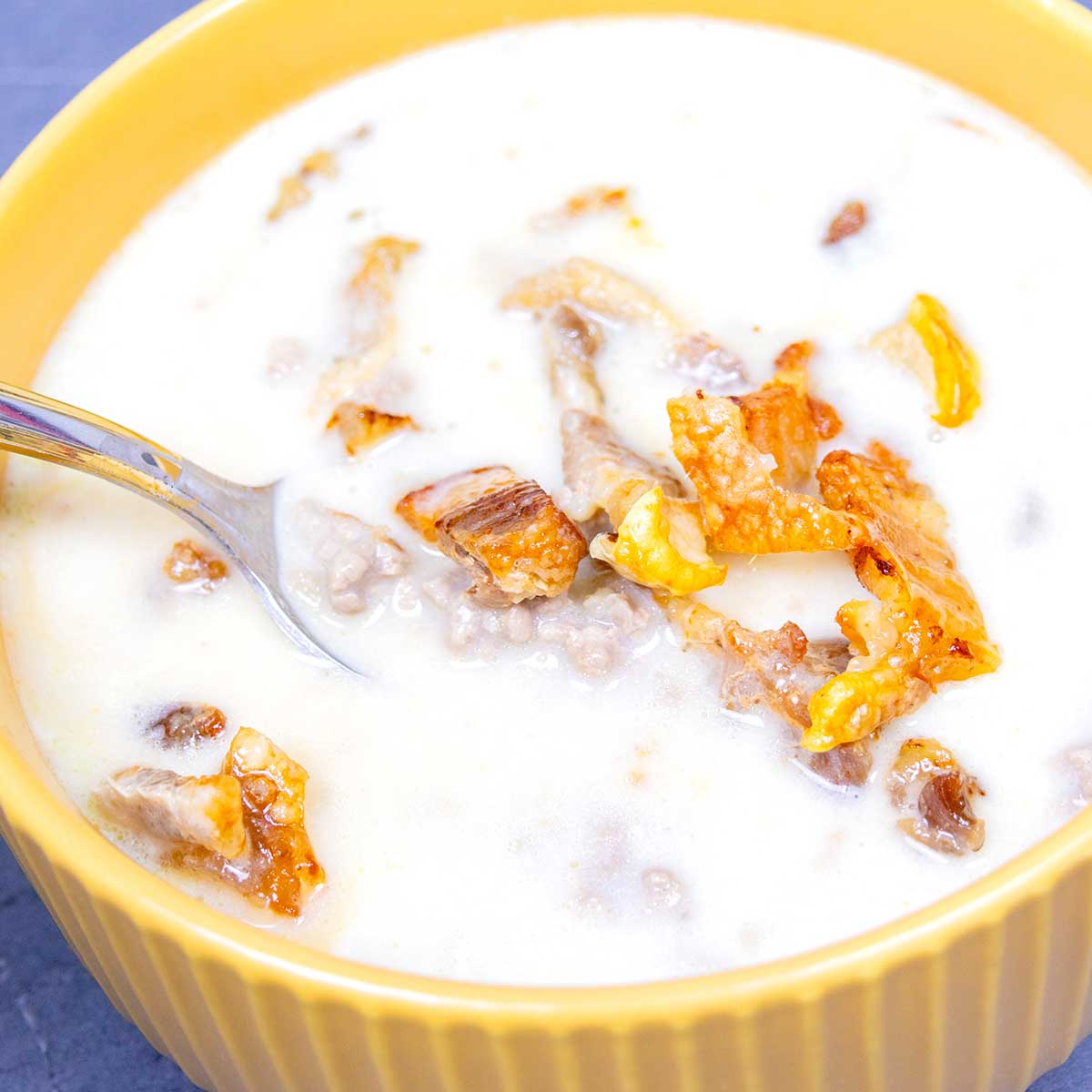 Carnivore Creamy Sausage Soup