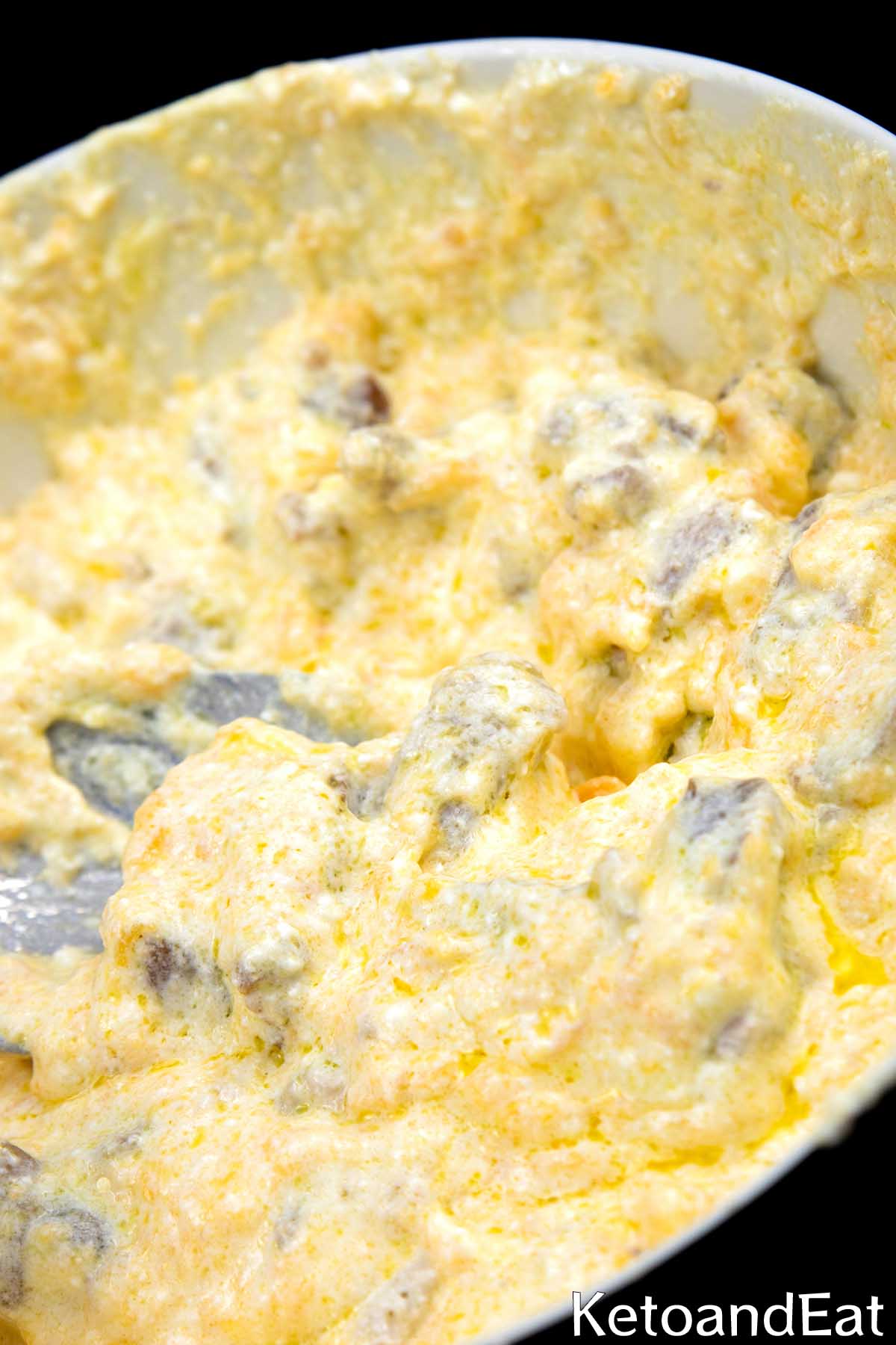 Carnivore Creamy & Warm Bacon Dip 