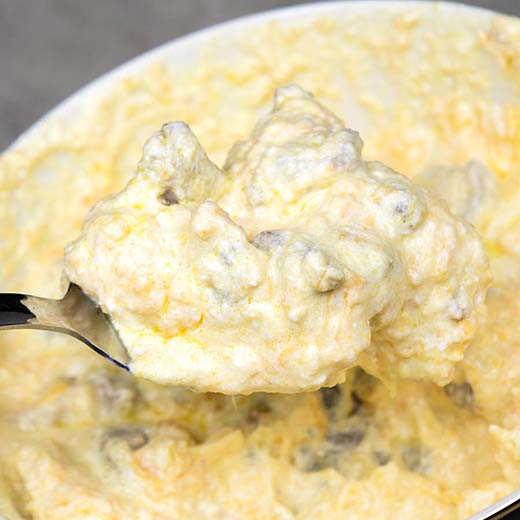 Carnivore Creamy & Warm Bacon Dip