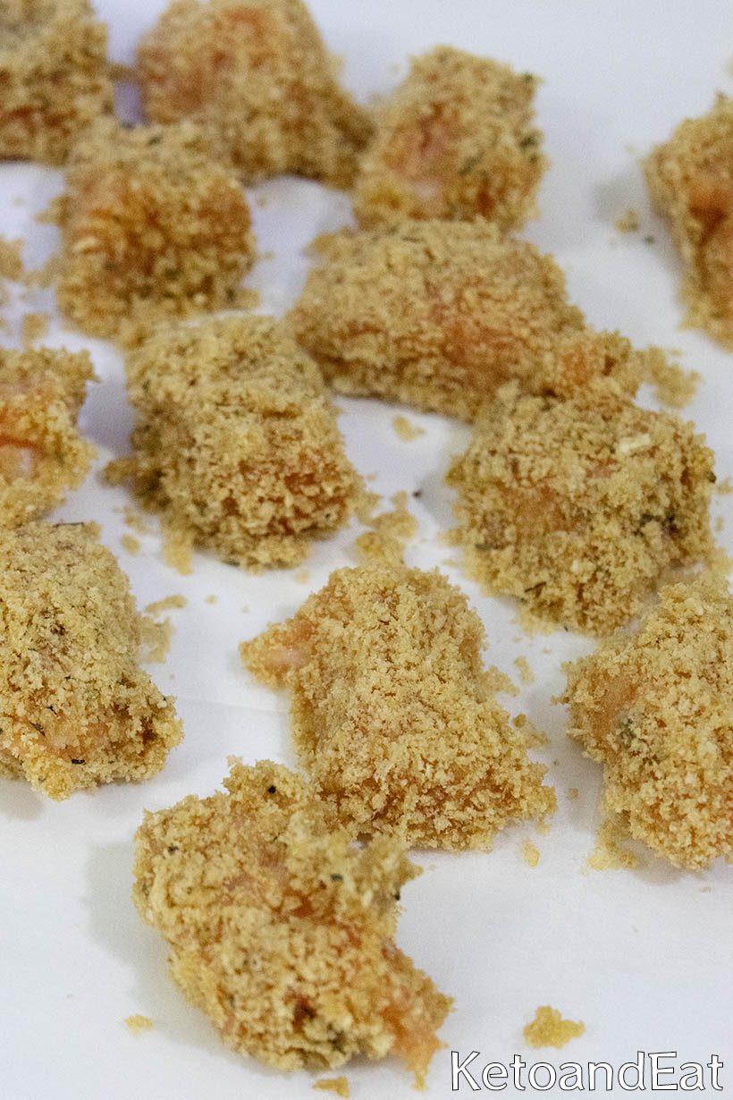 Carnivore Crispy Salmon Bites Coating