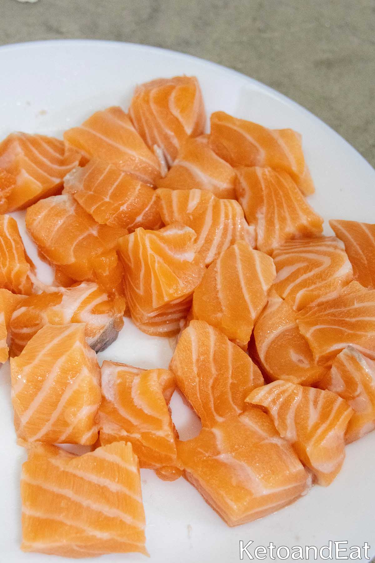 Carnivore Crispy Salmon Bites Step 2