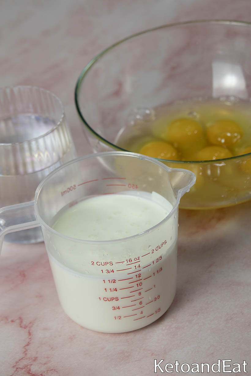 Carnivore Custard  Ingredients