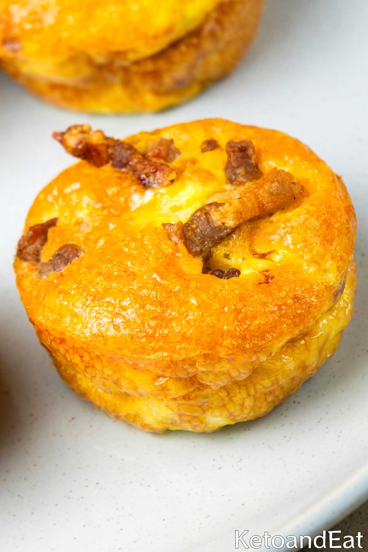 Carnivore Diet Bacon Breakfast Muffins Recipe