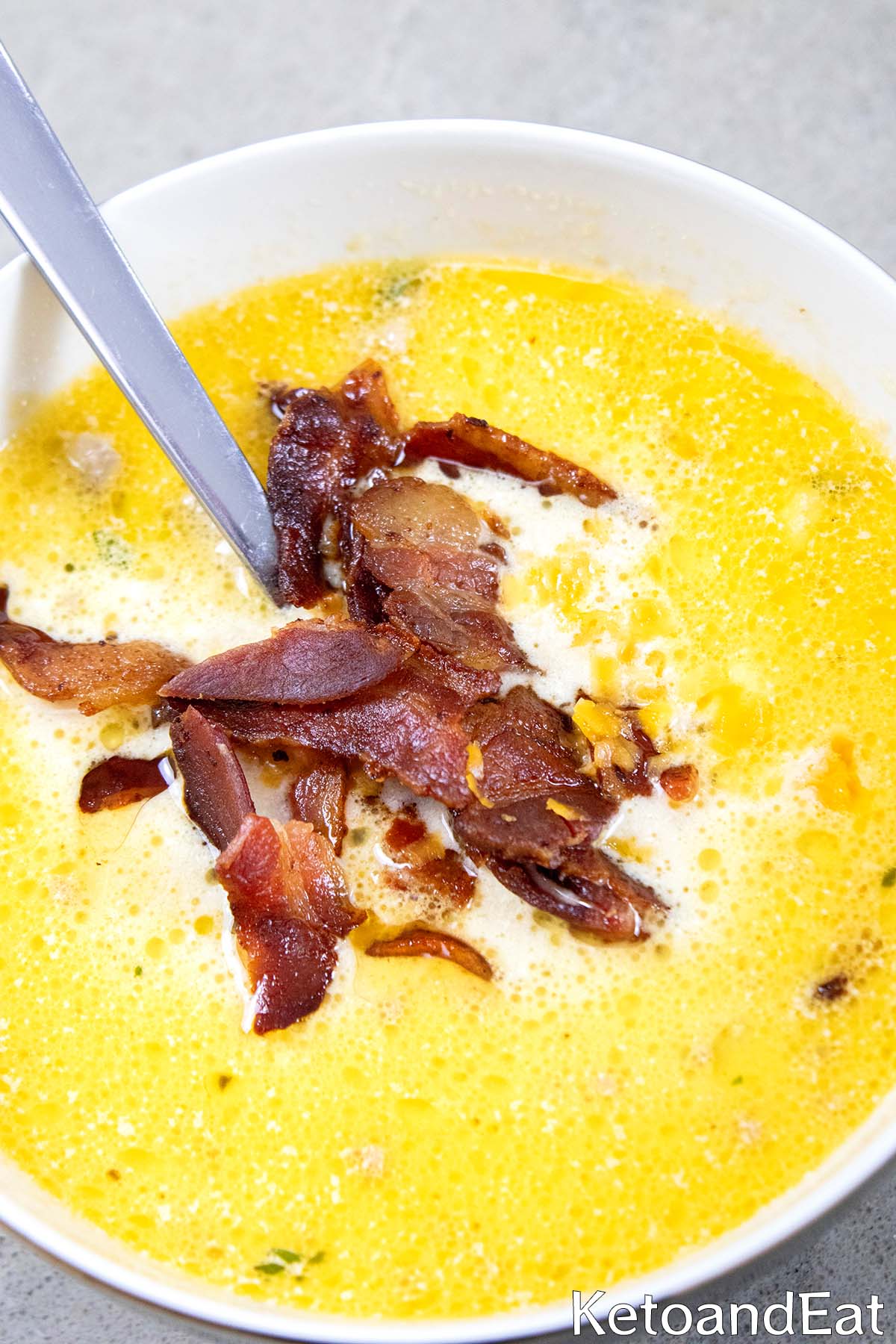 Carnivore Diet Bacon Cheeseburger Soup