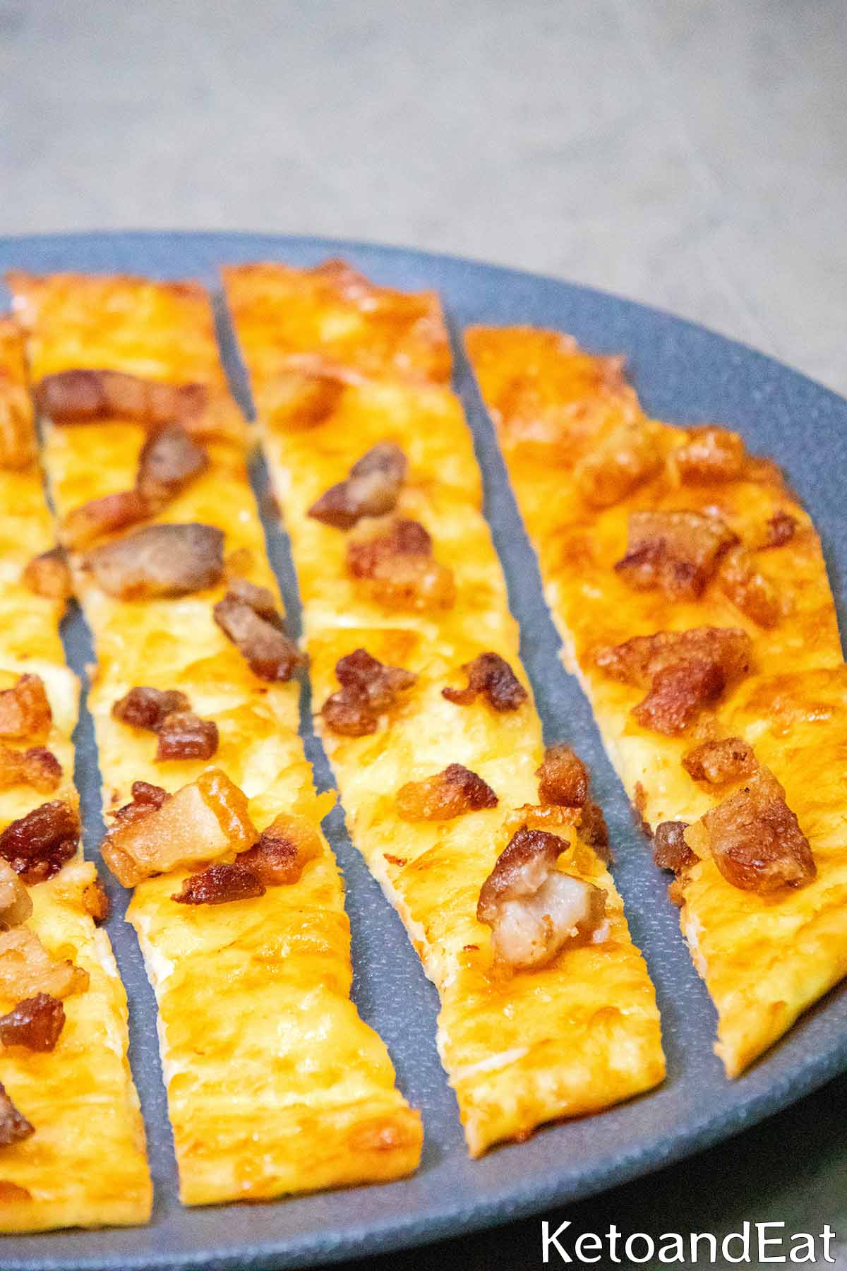 Carnivore Diet Bacon Flatbread Recipe