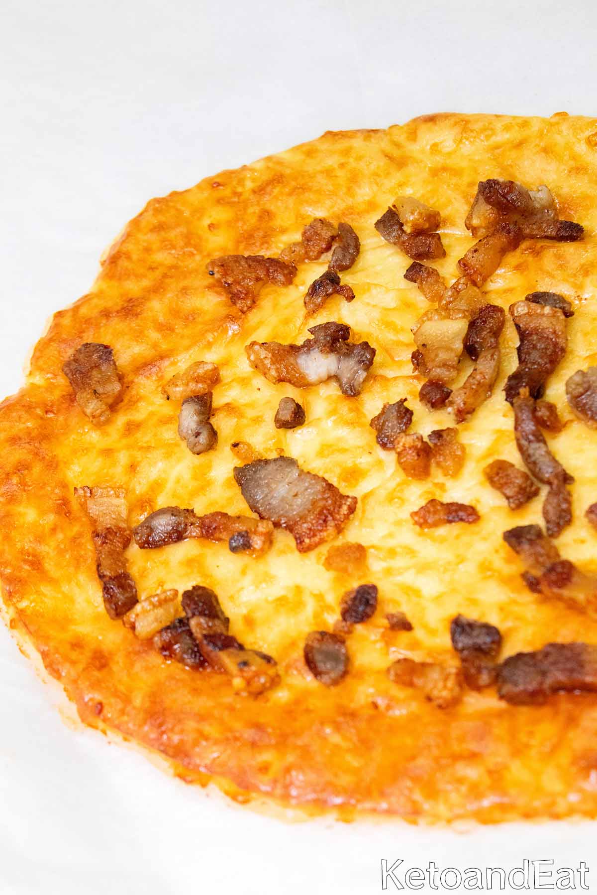 Carnivore Diet Bacon Flatbread