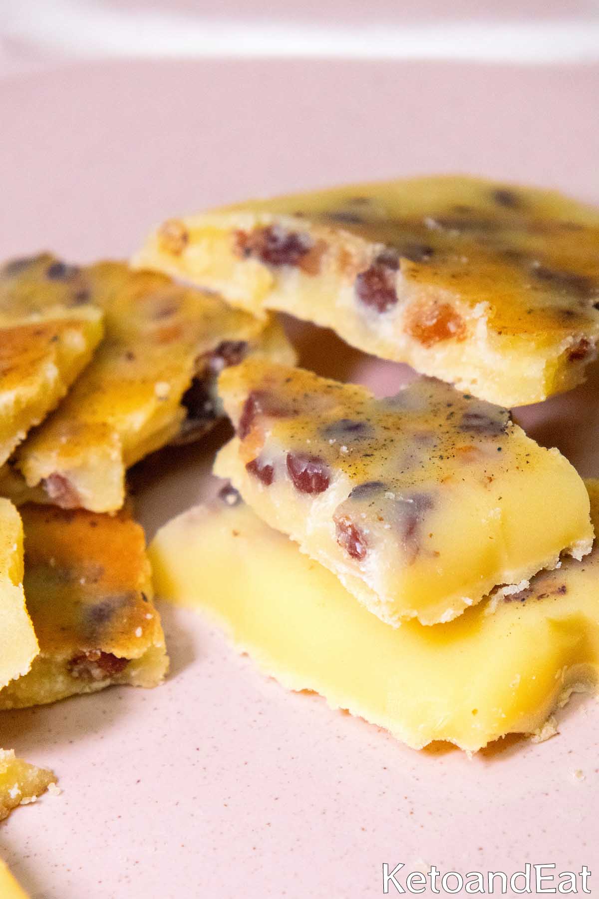 Carnivore Diet Butter & Bacon Bark