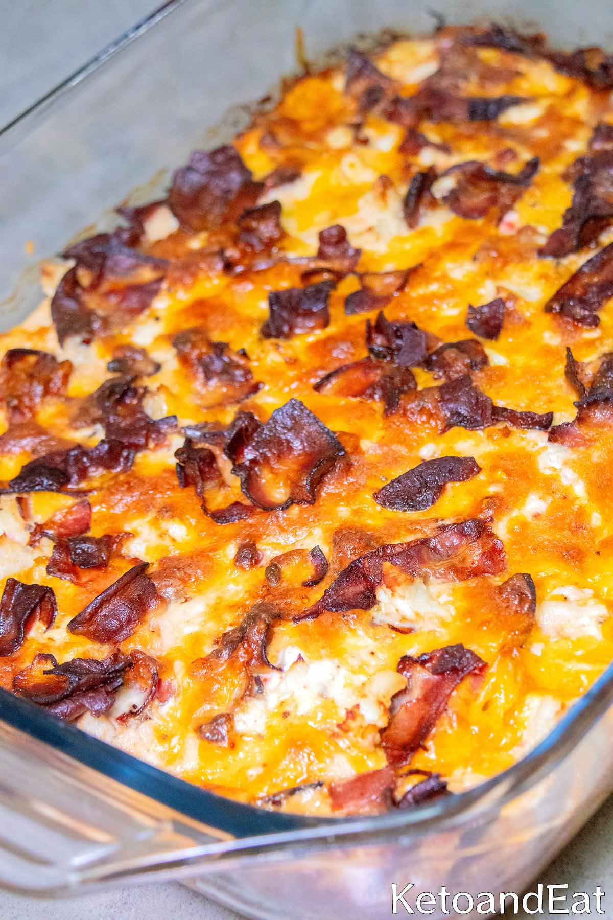 Carnivore Diet Casserole With Bacon