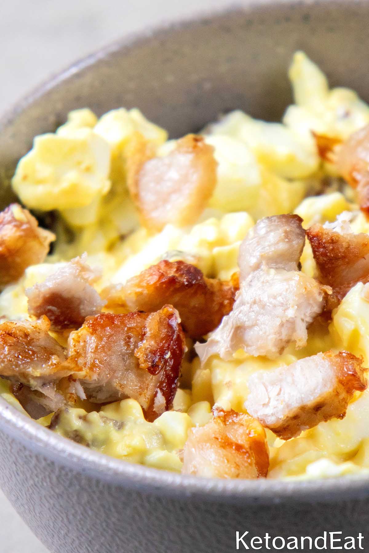 Carnivore Diet Creamy Egg Salad Dip