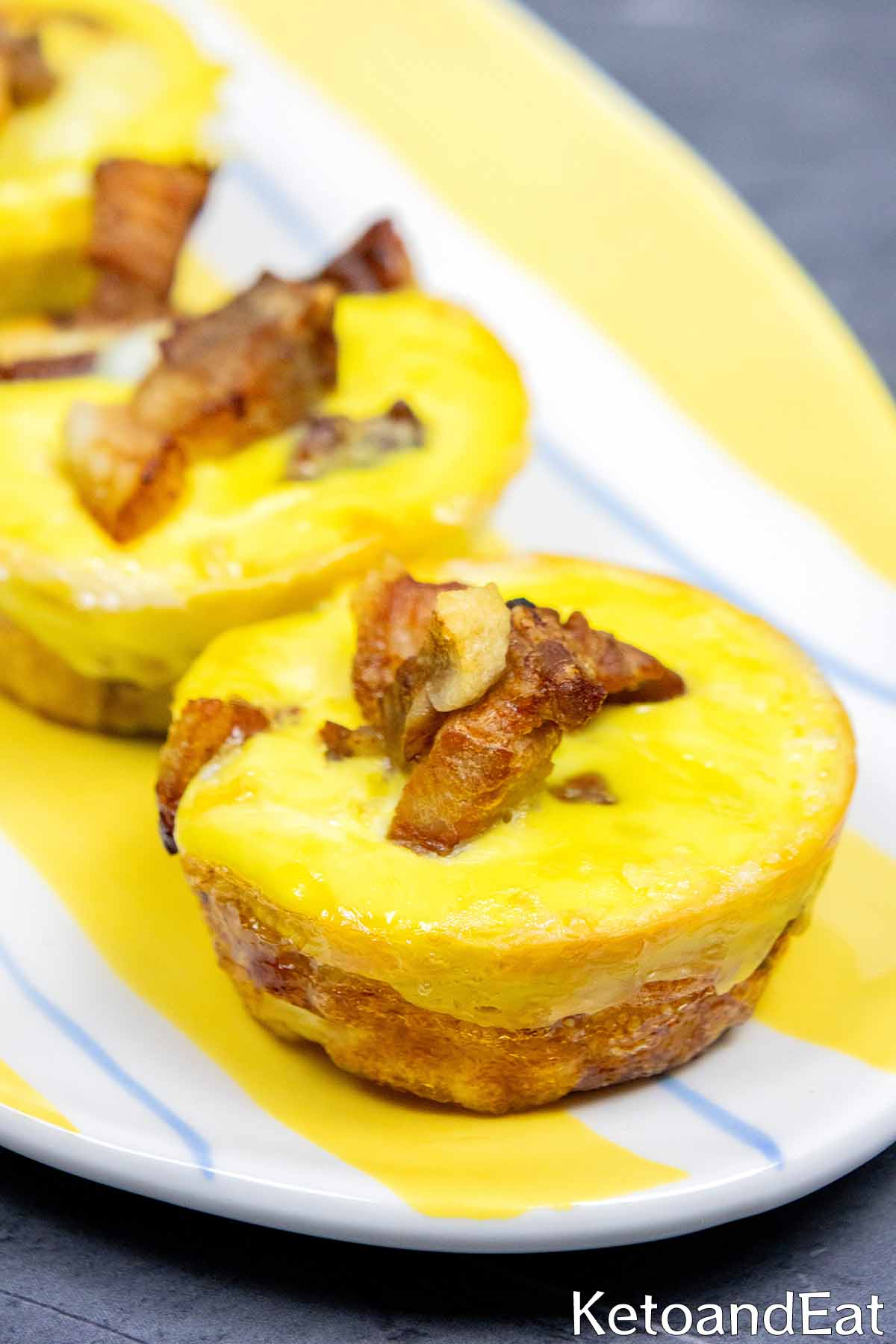 Carnivore Diet Egg & Bacon Muffins