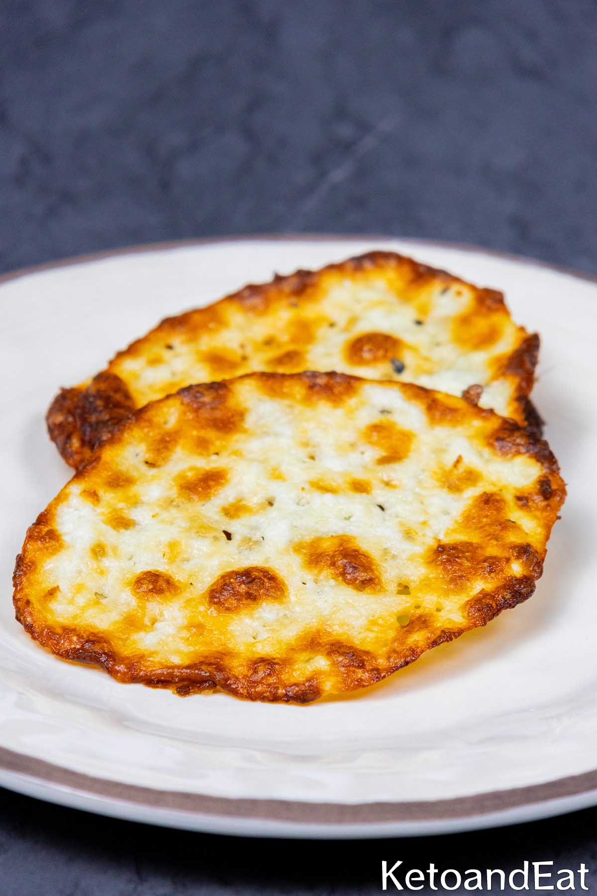 Carnivore Diet Feta Greek Yogurt Crisps