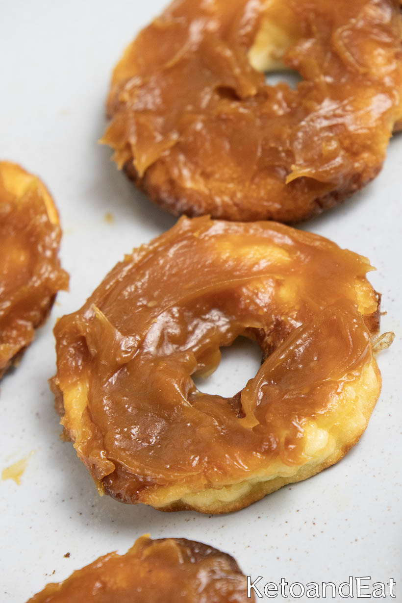 Carnivore Donuts With Caramel Glaze