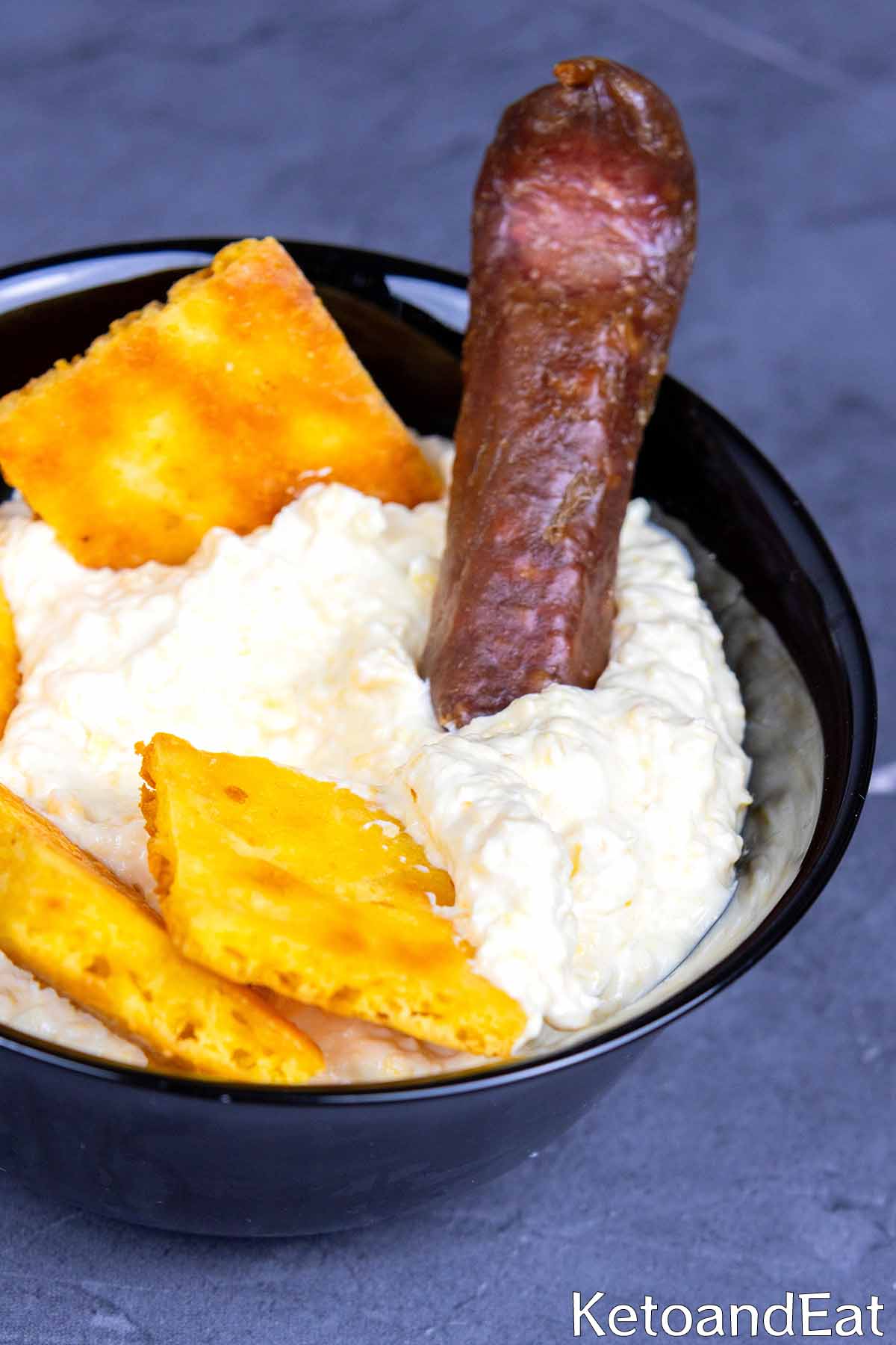 Carnivore Easy Cheese Dip
