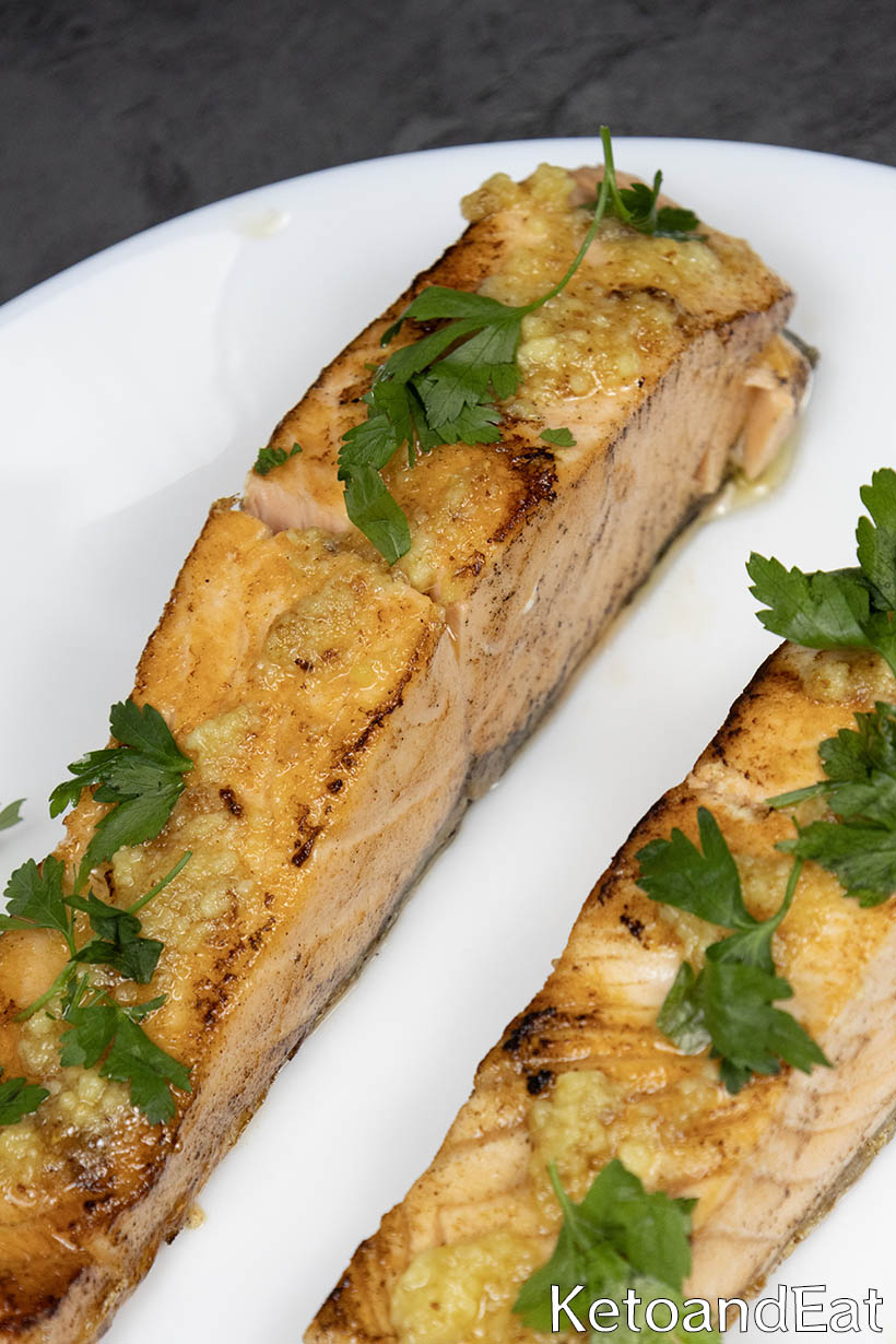 Carnivore Garlic Butter Salmon Recipe