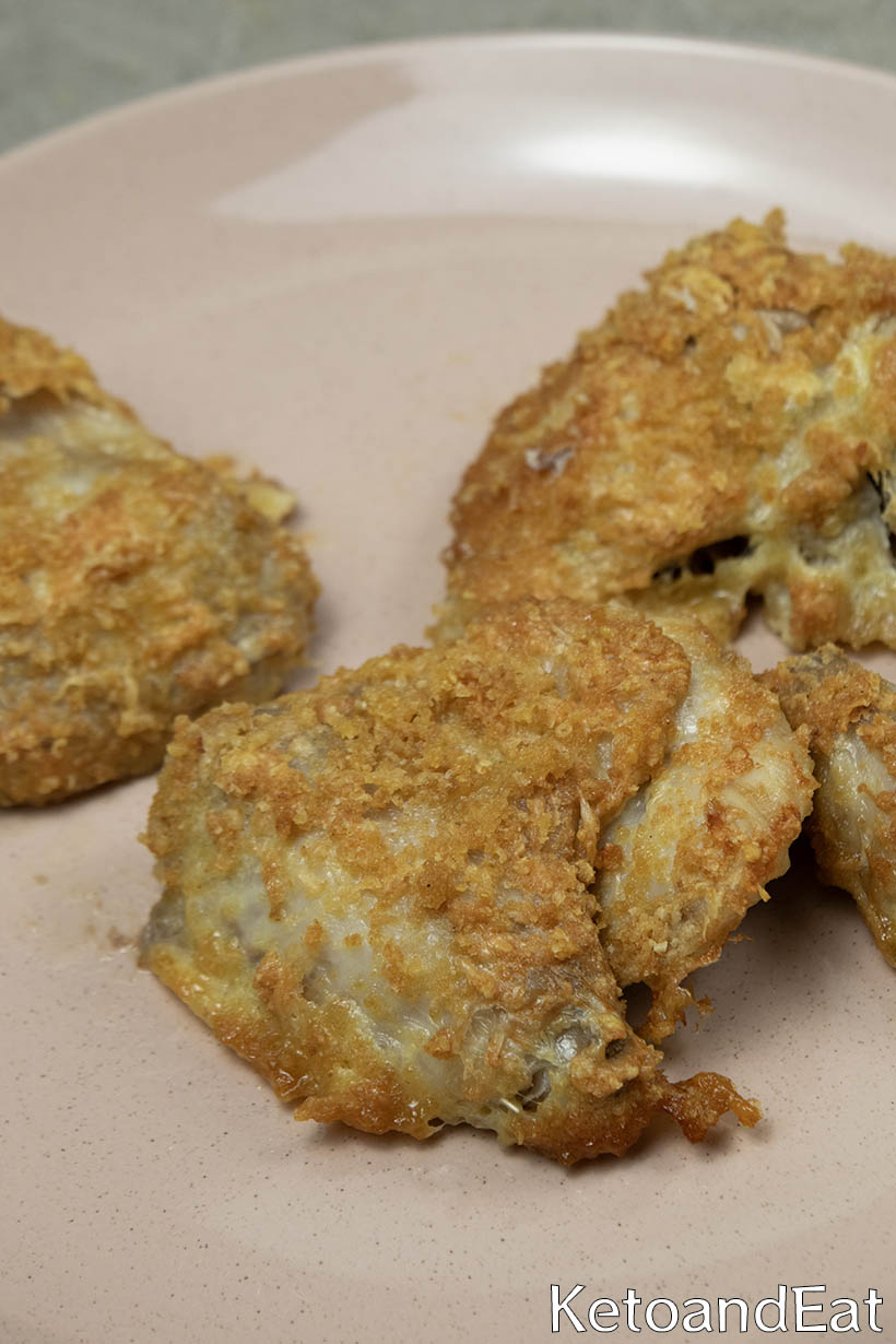 Carnivore Garlic Parmesan Chicken Wings