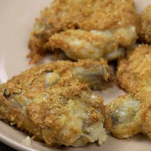 Carnivore Garlic Parmesan Chicken Wings