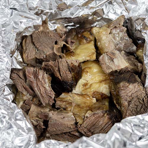 Carnivore Lemon & Garlic Beef Foil Packet