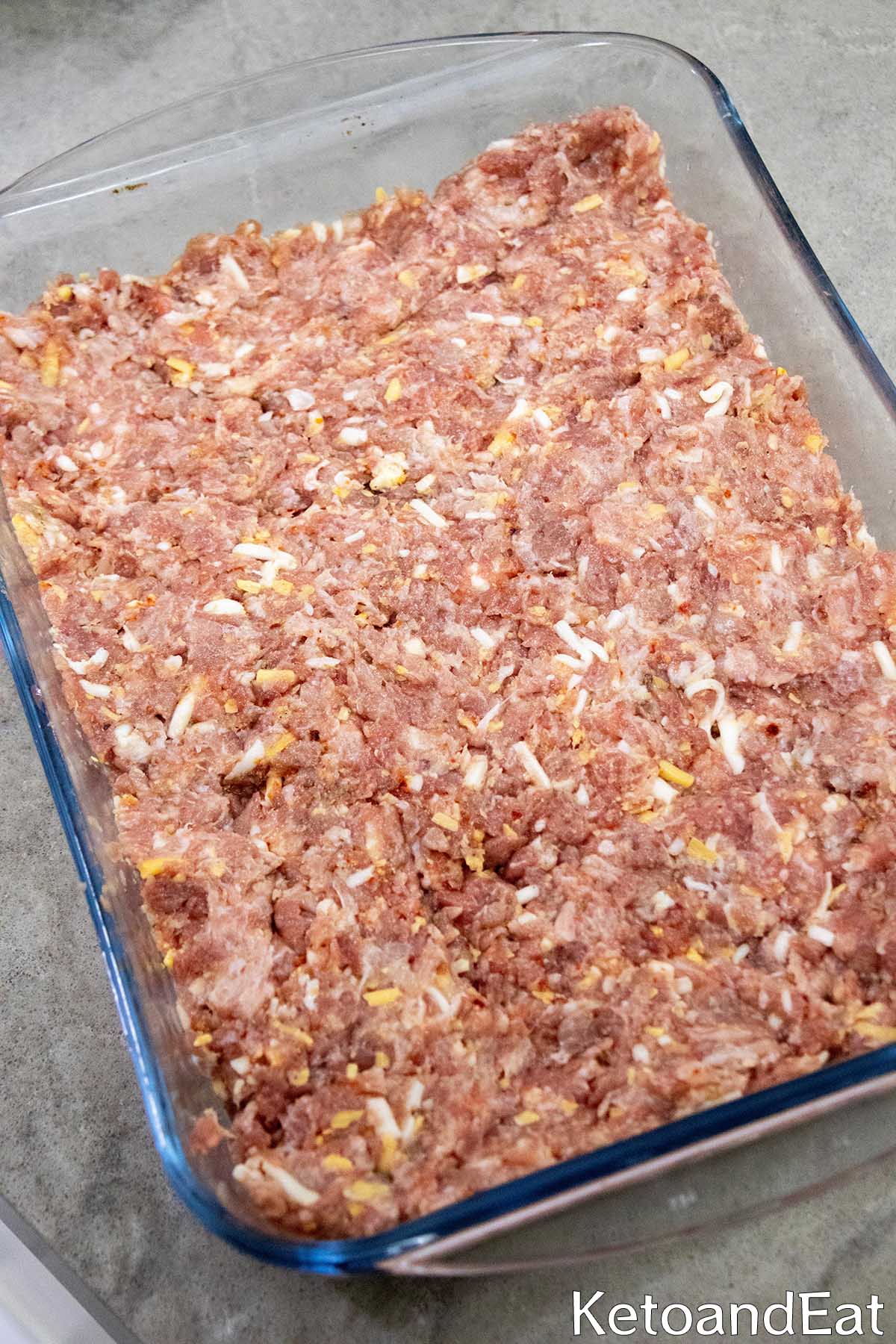 Carnivore Meat Pizza Step 3