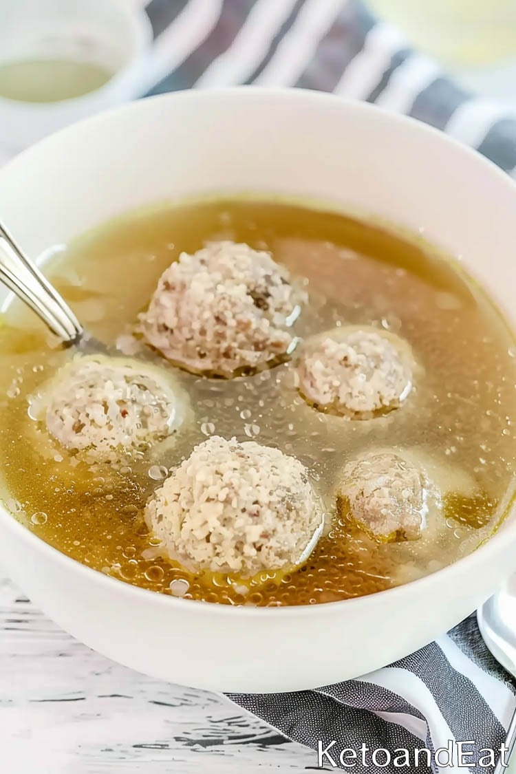 Carnivore Meatball Soup Recipe