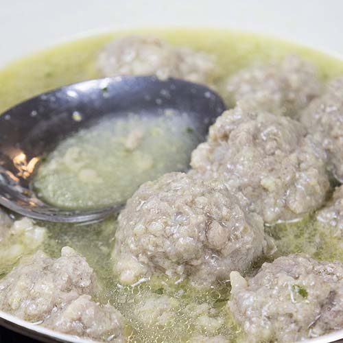 Carnivore Meatball Soup