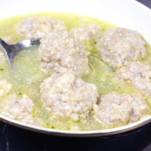 Carnivore Meatball Soup
