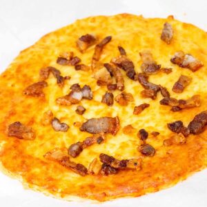 Carnivore Mozzarella Bacon Flatbread