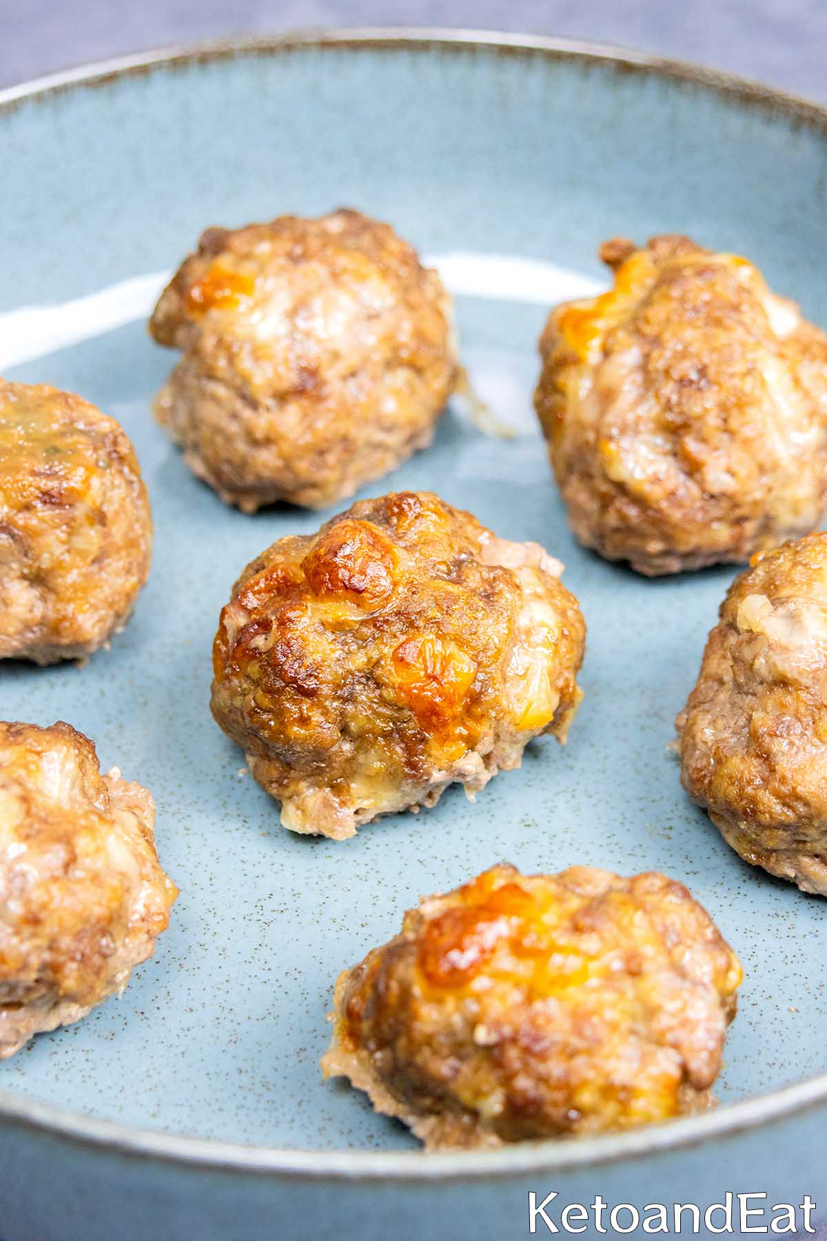 Carnivore Mozzarella & Parmesan Meatballs