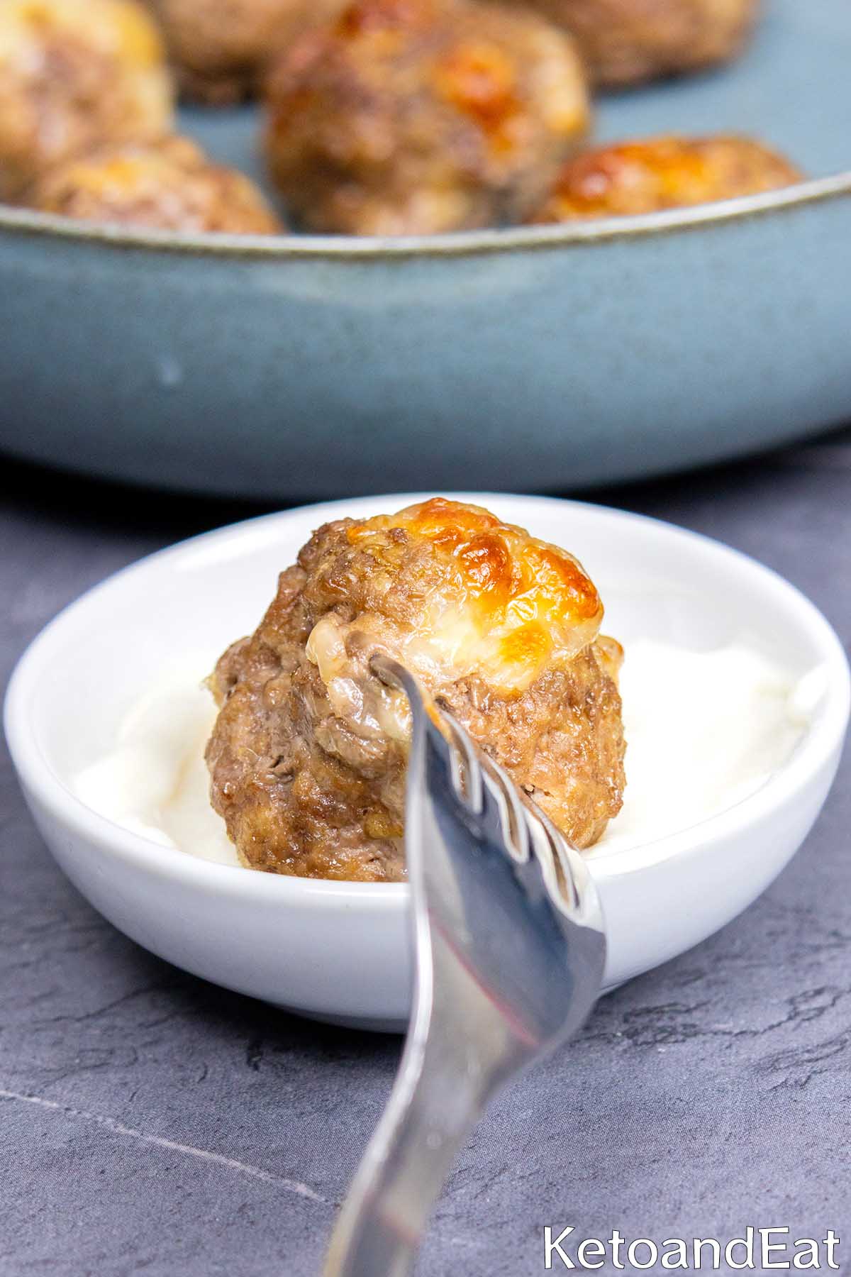 Carnivore Mozzarella & Parmesan Meatballs Recipe