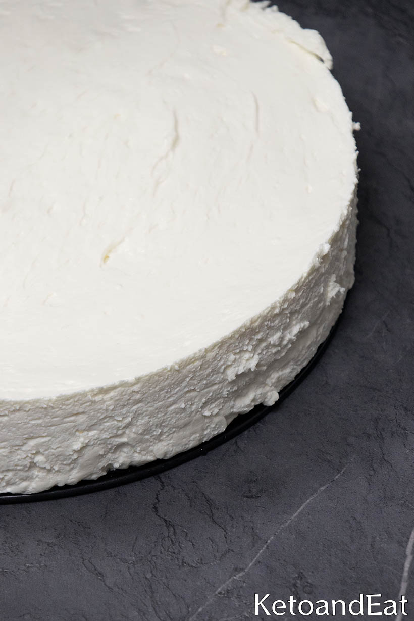 Carnivore No Bake Mascarpone Cheesecake