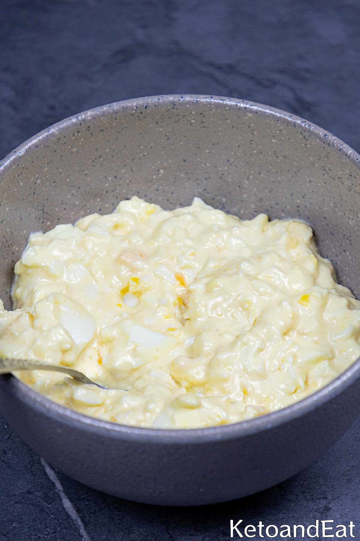 Carnivore No Mayo Egg Salad  Recipe 