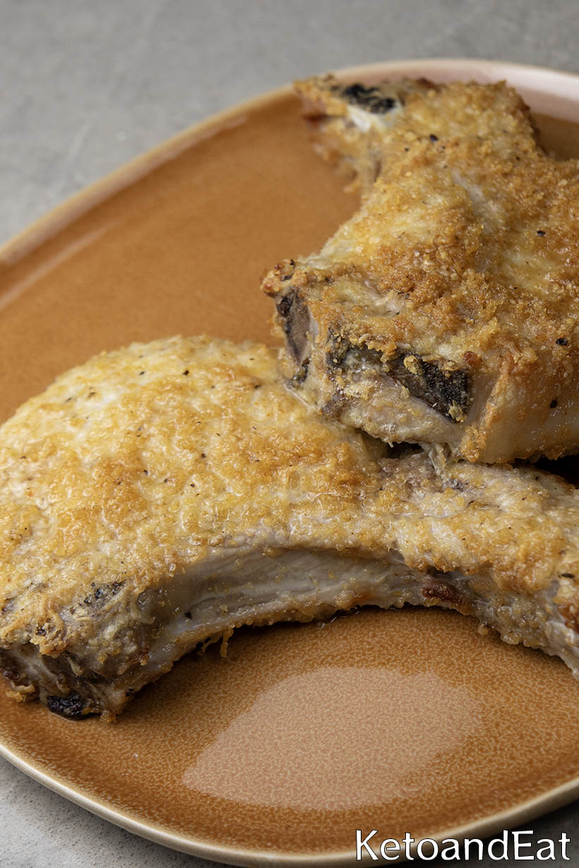 Carnivore Parmesan Pork Chops