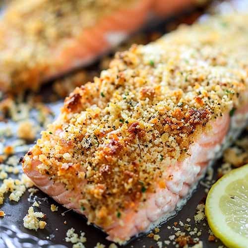 Carnivore Parmesan Crusted Salmon - Easy Recipe