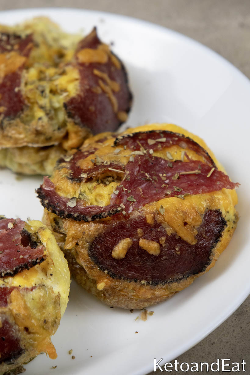 Carnivore Pizza Muffins Recipe