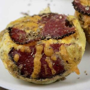 Carnivore Pizza Muffins