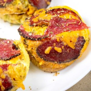 Carnivore Pizza Muffins