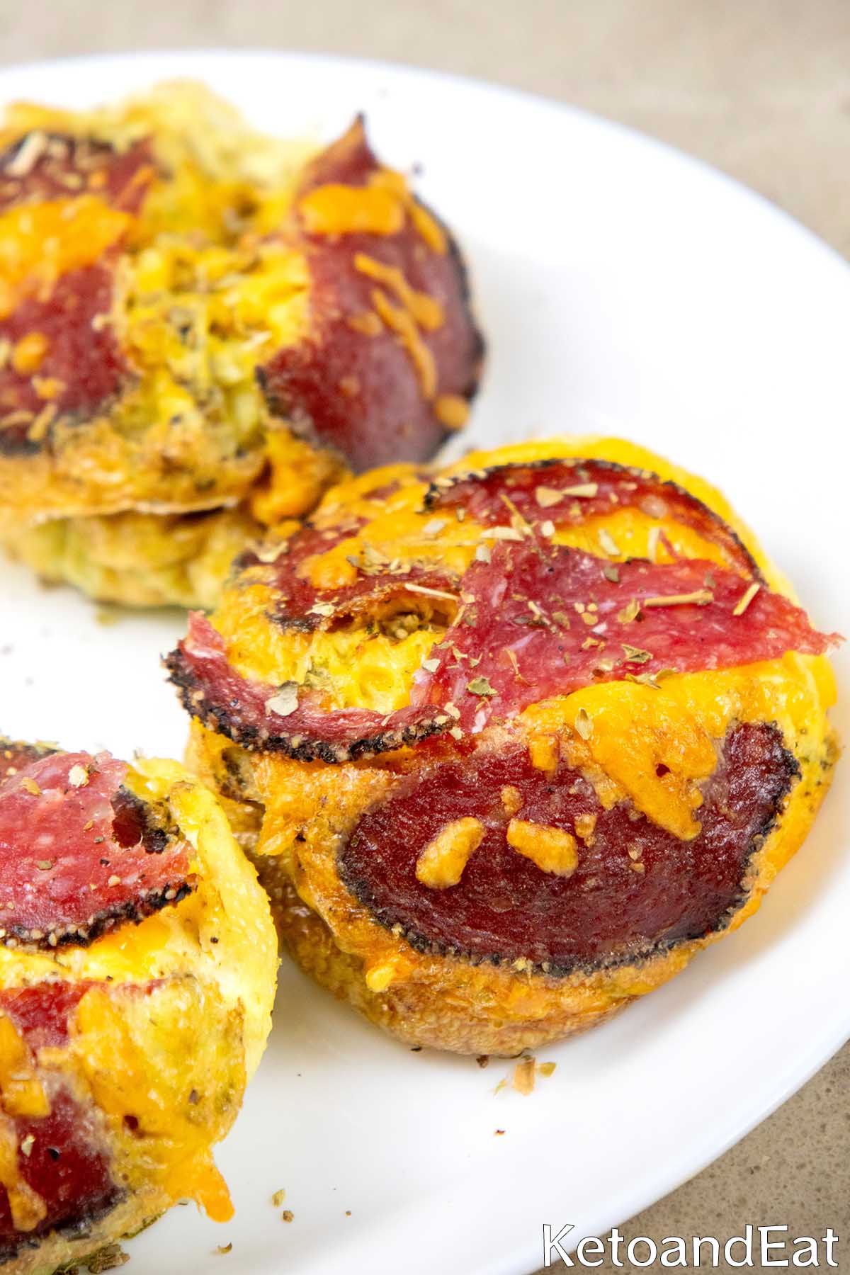 Carnivore Pizza Muffins