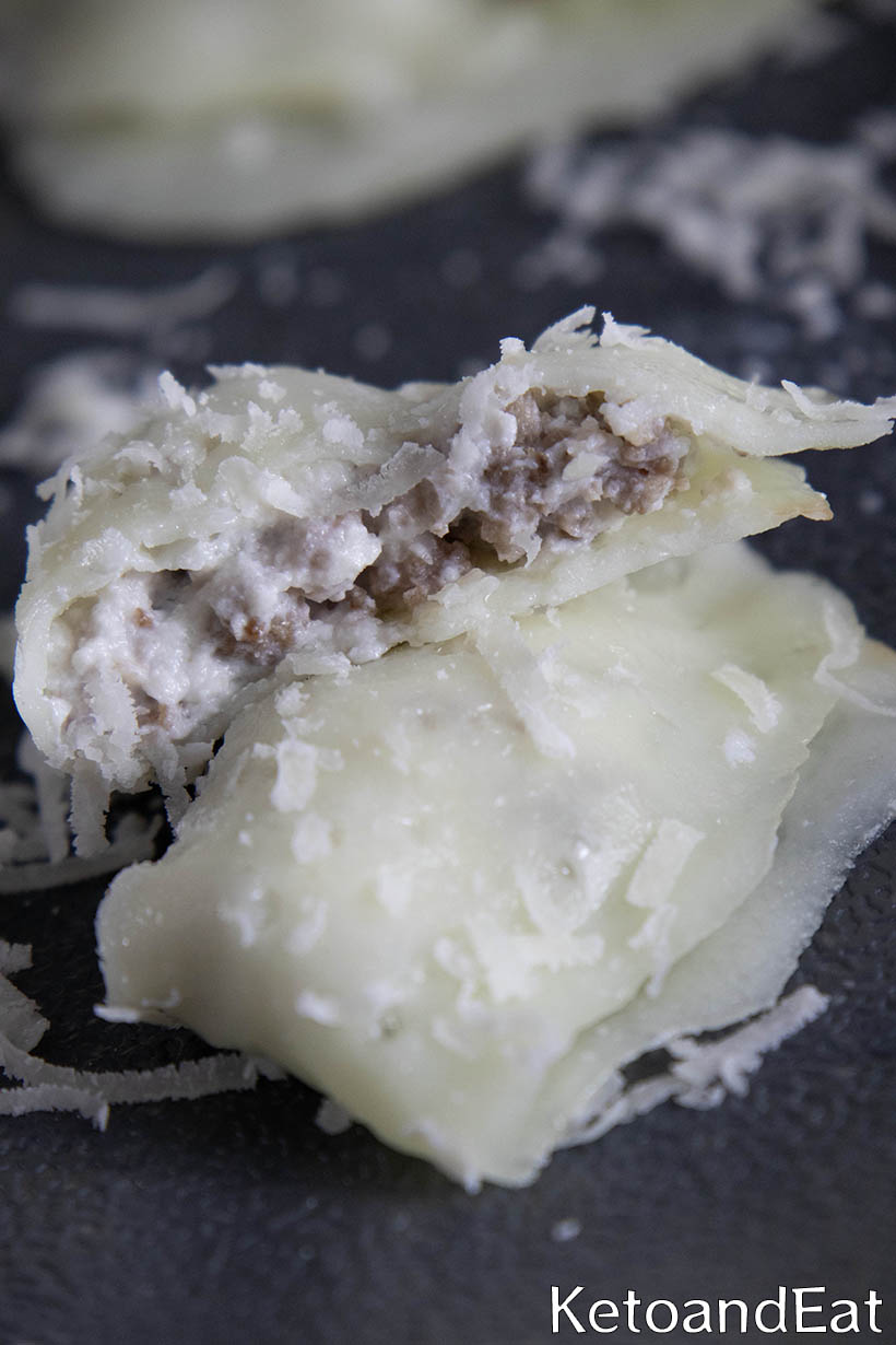 Carnivore Ravioli inside