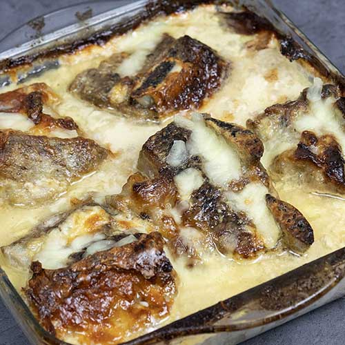 Carnivore Roast Beef in Cream Sauce