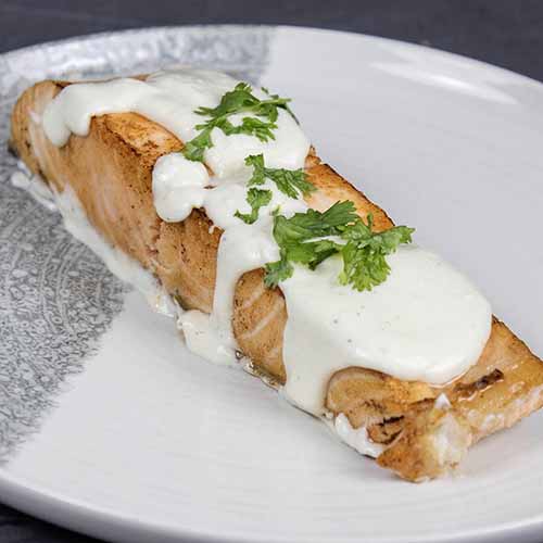 Carnivore Salmon & Cream Cheese Sauce