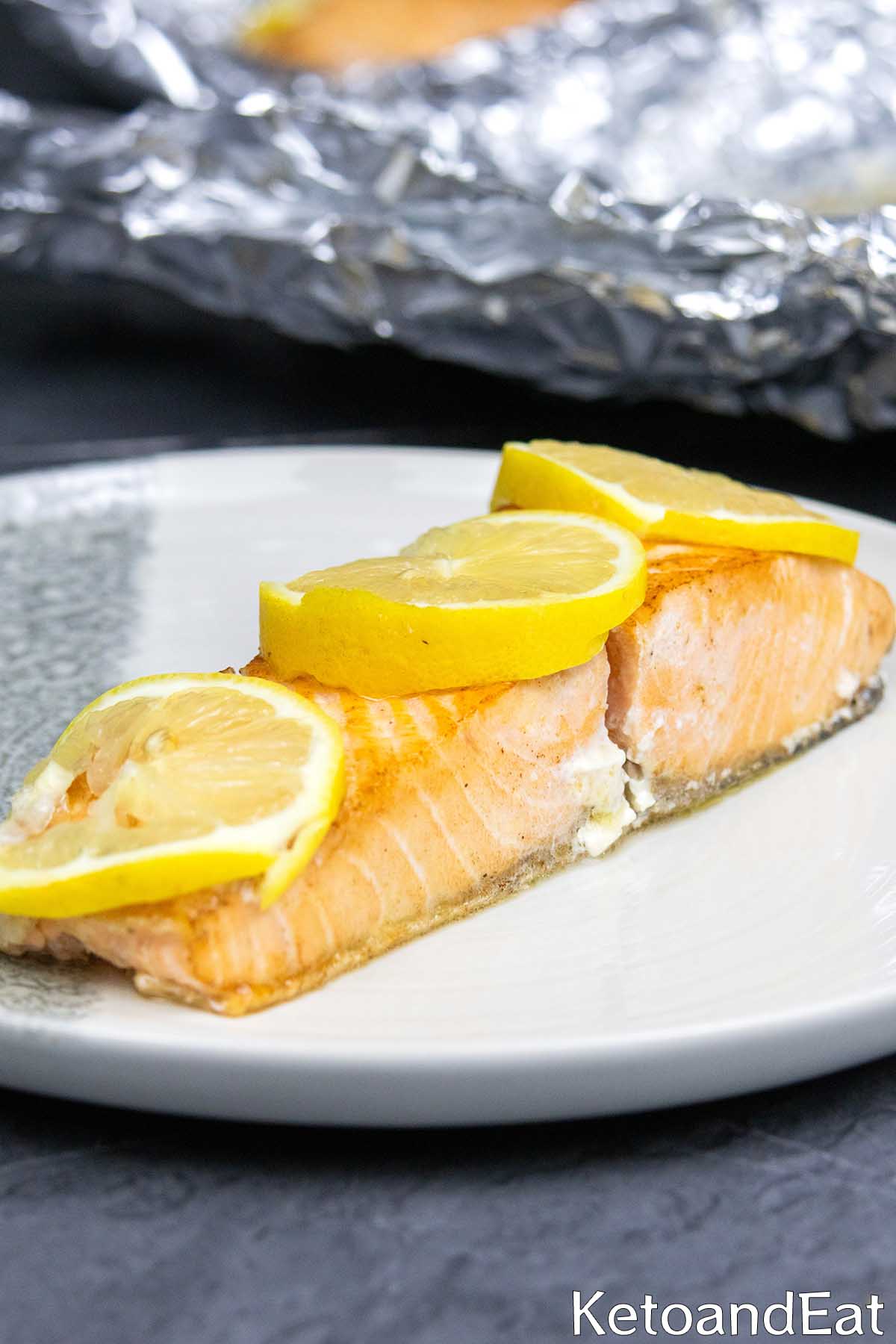 Carnivore Salmon Foil Packets Recipe