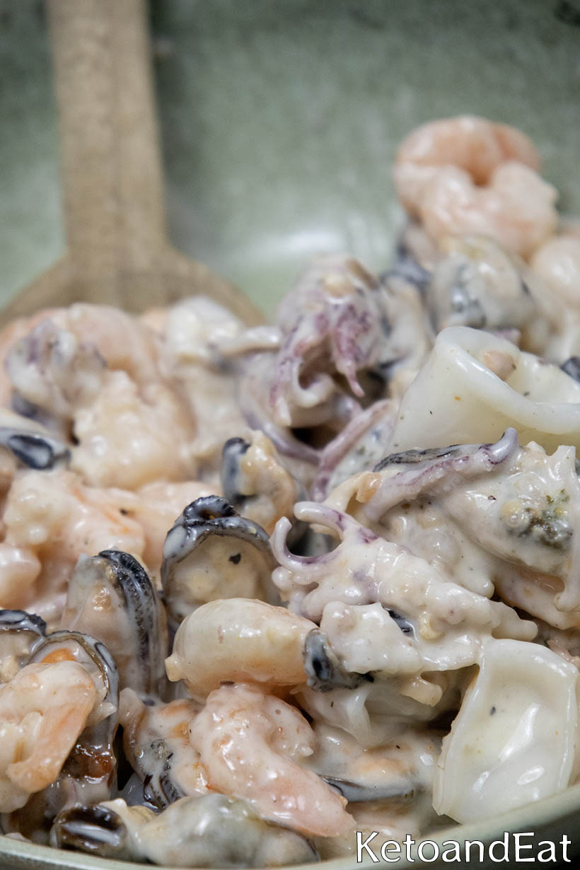 Carnivore Seafood Alfredo Recipe