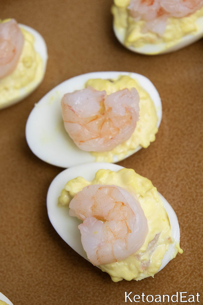 Carnivore Shrimp Deviled Eggs Recipe