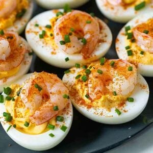 Carnivore Shrimp Deviled Eggs