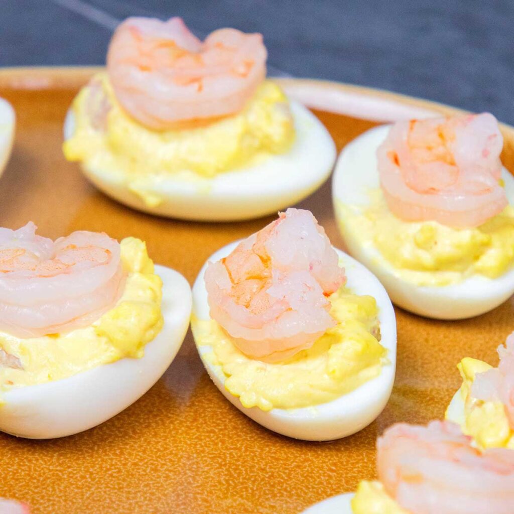 Carnivore Shrimp Deviled Eggs