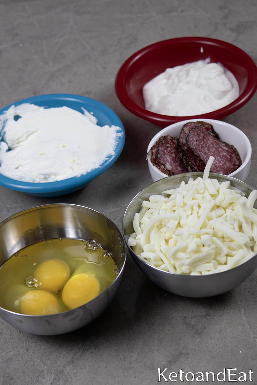 Carnivore Skillet Pizza Ingredients